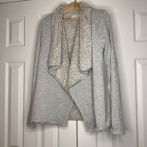 Sherpa cardigan